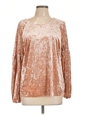 LC Lauren Conrad Long Sleeve Blouse (view 1)