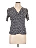 Boden 100% Viscose Polka Dots Black Short Sleeve Blouse Size 10 - photo 1
