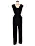Ronni Nicole Solid Black Jumpsuit Size 12 - photo 1