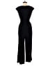 Ronni Nicole Solid Black Jumpsuit Size 12 - photo 2