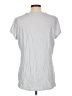 CAbi 100% Cotton Gray Short Sleeve Top Size L - photo 2