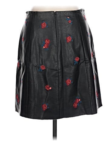 Club Monaco Faux Leather Skirt (view 2)