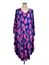 IMAN Paisley Blue Casual Dress Size XL - photo 1