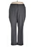 Lands' End Gray Dress Pants Size 26W - photo 1