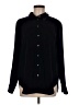 Gap 100% Polyester Black Long Sleeve Blouse Size M - photo 1
