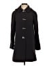 London Fog 100% Polyester Black Purple Coat Size S (petite) - photo 1