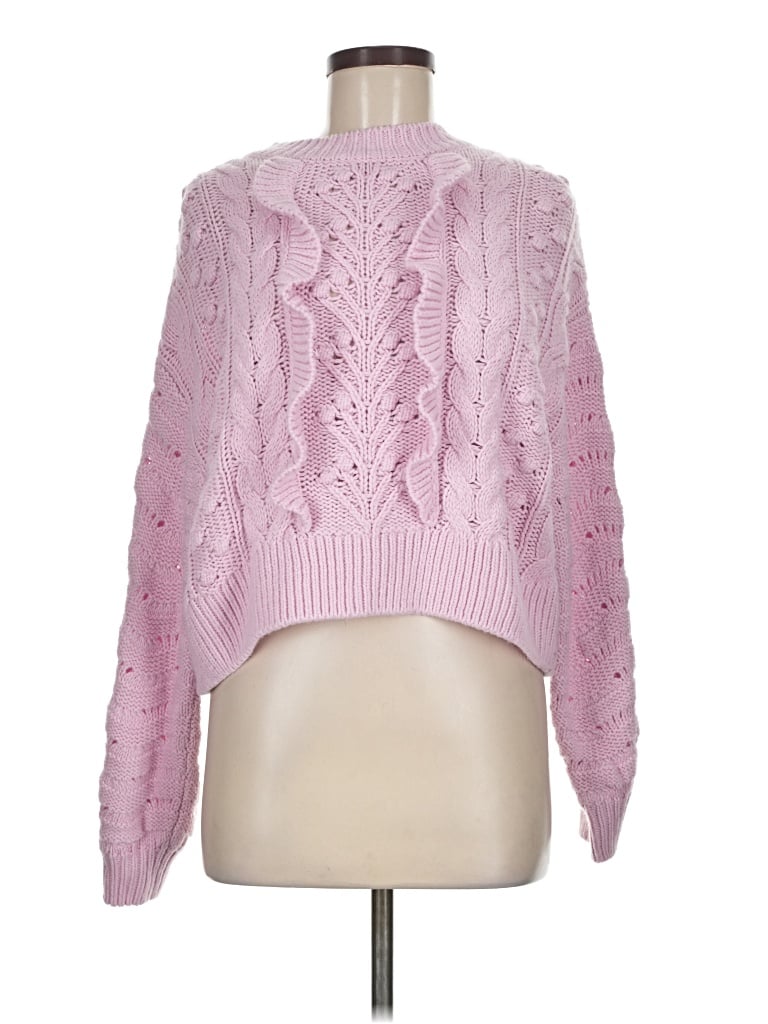 Click to view more detailed imagery on our partner's website Pre-owned Divided By H&m Pullover Sweater In Pink