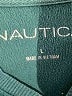 Nautica Teal Pullover Sweater Size L - photo 7