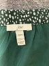 Joie 100% Polyester Polka Dots Green Casual Dress Size M - photo 7