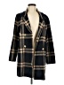 Anne Klein Plaid Black Coat Size M - photo 1
