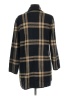 Anne Klein Plaid Black Coat Size M - photo 2