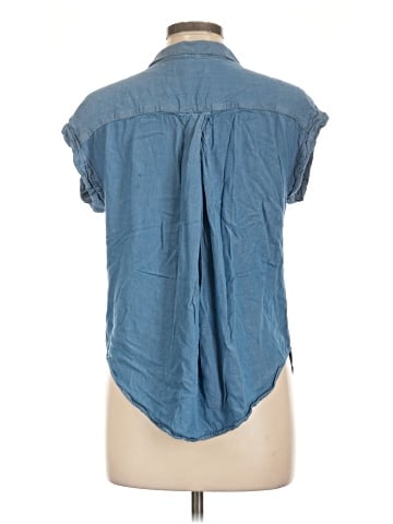 Jachs Girlfriend Sleeveless Button-Down Shirt (view 2)
