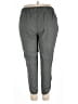 Caslon 100% Linen Solid Gray Linen Pants Size XXL - photo 2
