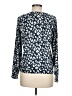 Banana Republic Animal Print Blue Pullover Sweater Size M - photo 2
