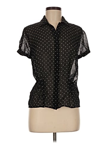 The Limited Short Sleeve Silk Top (view 1)