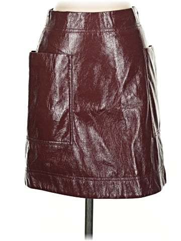 Maeve by Anthropologie Faux Leather Skirt (view 1)