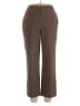 Sag Harbor Houndstooth Brown Casual Pants Size 10 (petite) - photo 1