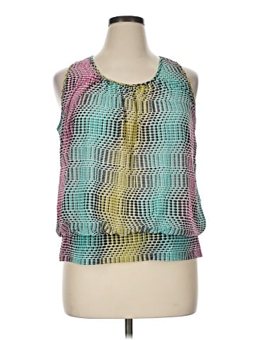 Worthington Sleeveless Blouse (view 1)