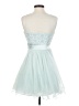 My Michelle 100% Polyester Teal Cocktail Dress Size 3 - photo 2