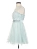 My Michelle 100% Polyester Teal Cocktail Dress Size 3 - photo 5