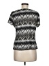 Elementz Chevron-herringbone Silver Short Sleeve T-Shirt Size M - photo 2