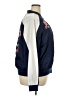 Torrid Floral Blue Track Jacket Size 3X Plus (3) - photo 4