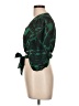 BA&SH Green 3/4 Sleeve Blouse Size L - photo 5
