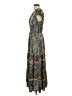 Shein 100% Polyester Paisley Blue Casual Dress Size 4 - photo 5
