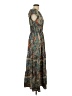 Shein 100% Polyester Paisley Blue Casual Dress Size 4 - photo 4