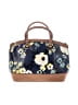 Anne Klein Floral Multi Color Blue Satchel One size - photo 3