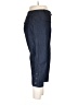Larry Levine Chevron-herringbone Blue Casual Pants Size 12 - photo 4