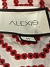 Alexis 100% Cotton Red 3/4 Sleeve Blouse Size M - photo 4
