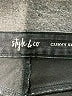 Style&Co Chevron-herringbone Black Jeans Size 6L - photo 7