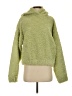 Topshop 100% Polyester Green Faux Fur Jacket Size XS - photo 1