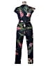 Wallis Tropical Blue Jumpsuit Size 10 - photo 2