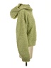 Topshop 100% Polyester Green Faux Fur Jacket Size XS - photo 4