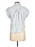 Japna Blue Sleeveless Button-Down Shirt Size L - photo 2