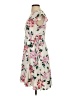 Ann Taylor 100% Polyester Floral Ivory Casual Dress Size 2 - photo 5