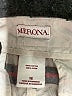 Merona 100% Cotton Stripes Ivory Shorts Size 12 - photo 3