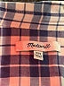 Madewell 100% Cotton Checkered-gingham Blue Short Sleeve Button-Down Shirt Size XXS - photo 7