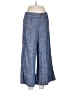 Ann Taylor Blue Linen Pants Size 6 - photo 1