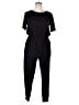 Serra Solid Black Jumpsuit Size XL - photo 1