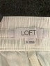 Ann Taylor LOFT Solid Ivory Shorts Size 8 - photo 3