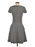 Gap Houndstooth Gray Casual Dress Size 4 - photo 2