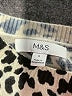 M&S 100% Acrylic Animal Print Ivory Pullover Sweater Size 8 - photo 7