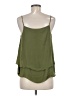 Left Coast by Dolan 100% Polyester Green Sleeveless Blouse Size M - photo 2