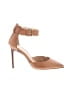 Boston Proper 100% Leather Tan Heels Size 8 - photo 1