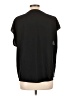 Banana Republic 100% Polyester Black Short Sleeve Blouse Size L - photo 2