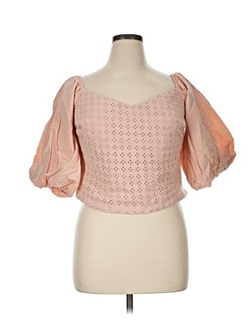 Express 3/4 Sleeve Blouse (view 1)