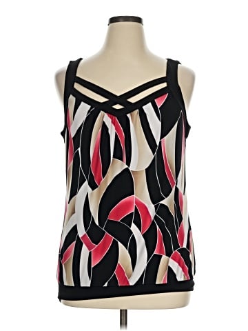 White House Black Market Sleeveless Blouse (view 1)